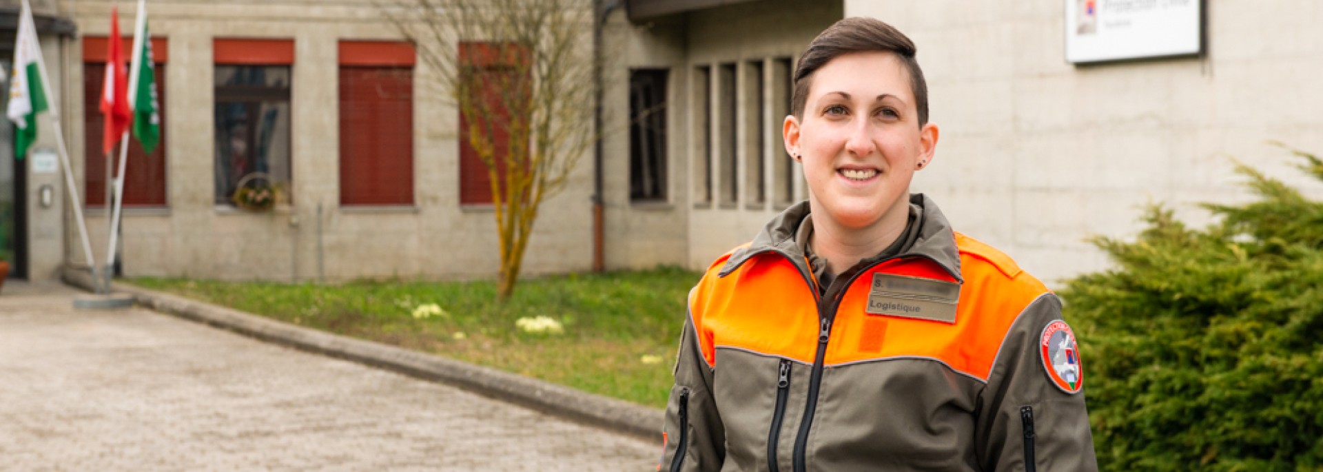 Portrait de Sara, volontaire