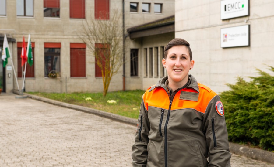 Portrait de Sara, volontaire