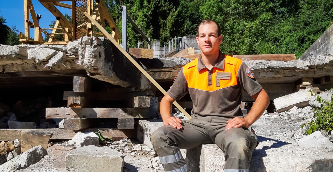 Misaël a effectué son stage pratique de chef de groupe lors de l'EFB de juillet 2022.