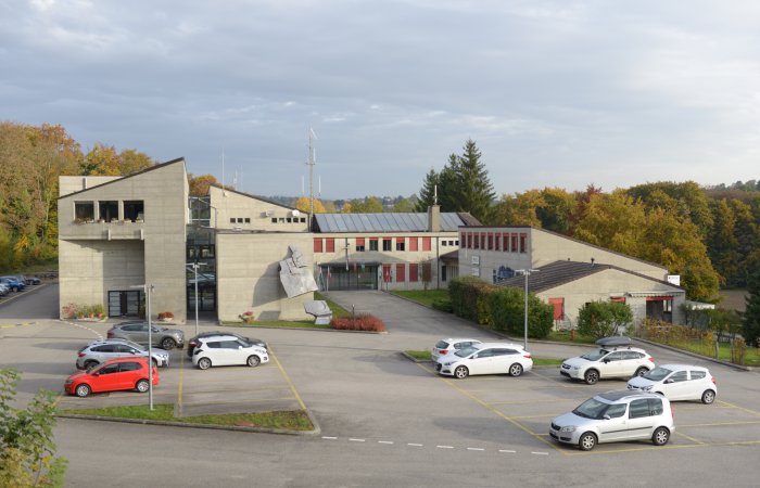 Vue du centre de compétence de la protection de la population qui abrite le CCI