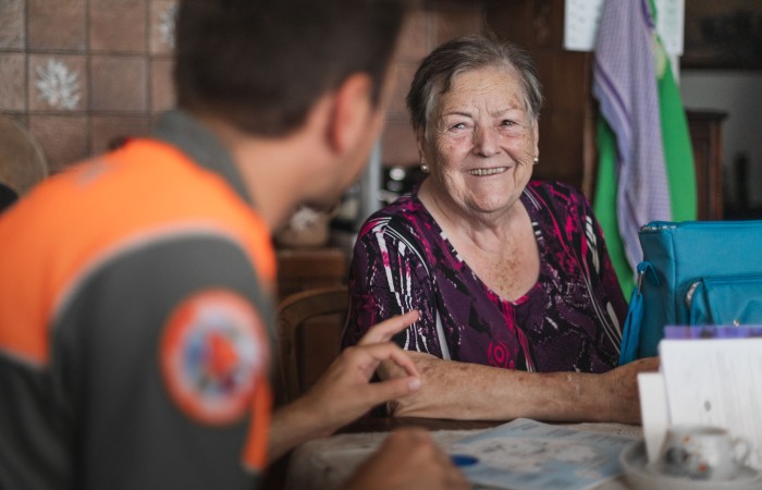 Visite à domicile suite au déclenchement du plan canicule