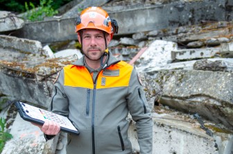 Sascha est chef de section dans la région District Aigle